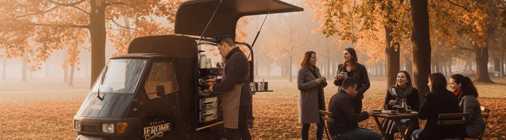 'koffiebar op je locatie'
